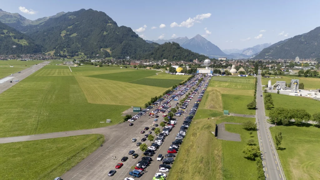 Aerial photograph of Shift Happens 2026